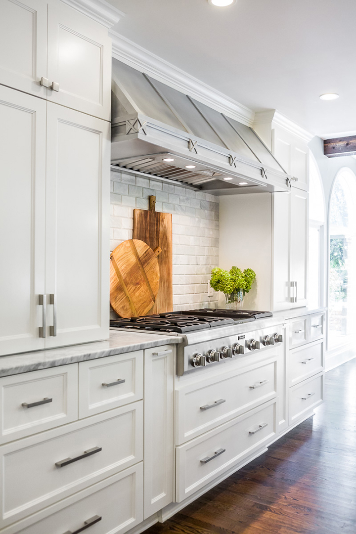 Brushed Aluminum Hood